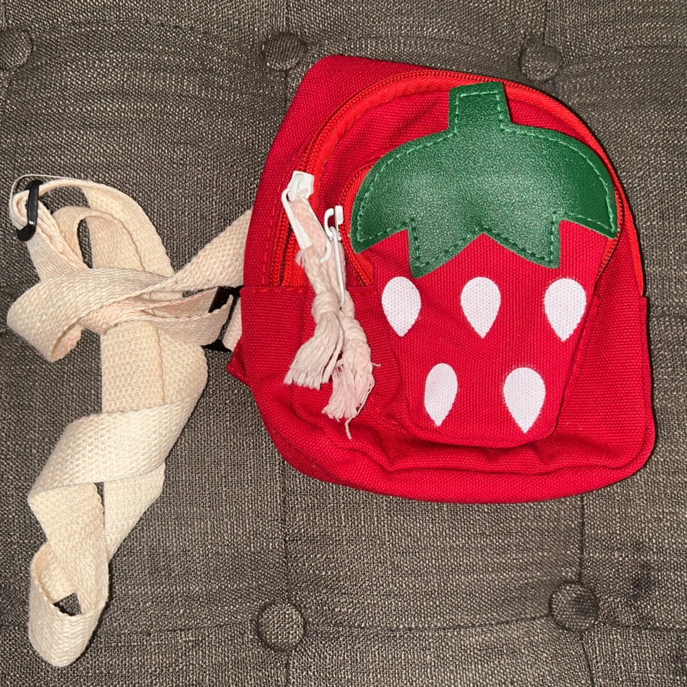 strawberry mini bag